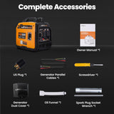 maXpeedingrods 5KW Inverter Generator,Quiet and Lightweight for RV, Camping