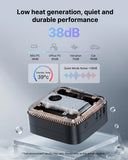 KAMRUI AK1PLUS Mini PC Computer, Intel Celeron N5095 (Up to 2.9GHz), 16GB RAM 256GB SSD, Dual 4K Mini Desktop Computer, Support 2.5'' SSD Expansion, WiFi, Bluetooth, Ethernet, Business Home Office PC