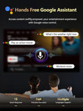 Smart Projector 4K Daylight,Certified Apps,ToF CMOS Auto Focus,2300ANSI High Lumen Ultra HD Home Outdoor Movie Gaming Projector with WIFI6 Bluetooth,GTV,NFC Casting,Dolby Audio,HDMI ARC,HDR10