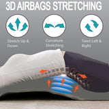 PHONECARE Full Body Stretching Massage Mat with Airbags. 3D Lumbar Traction - Neck, Back, Waist, Hip Relaxation & Pain Relief. Back Massager Pad, Foldable & Portable.