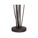 Franklin Iron Works Jareth Modern Industrial 73" Tall Tulip Floor Lamp with Smart Socket Ginger Black Metal 4-Light White Cased Glass Shades for Living Room Family Bedroom Office House Home
