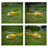 FLYWING BO105 rc Helicopters New ACE Flight Controller ADAC 470 Class Helicopter Fly Wing bo105 Scale Helicopter with LED Light one Click Return