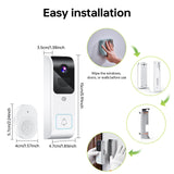 ZHXINSD 4MP Wireless Video Doorbell Camera