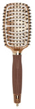 Olivia Garden NanoThermic Ceramic + Ion Flex Scalp-Hugging & Vented Hair Brush NT-FLEXCO (Combo)