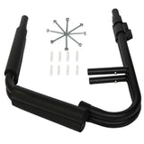 ASMSW Kayak Storage Rack Kayak Wall Hanger Canoe Wall Mount Hooks for Kayak Sup Canoe Paddle Boards Heavy Duty Steel Storage Hooks 80LBS Capacity ASMSW