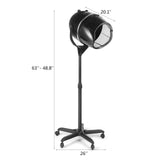 Hair Dryer Adjustable Professional Hood Dryer Stand Up Artist hand