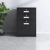 Office Office File Data Organizer Cabinet 3 Tier Large Capacity Drawer Balcony Storage