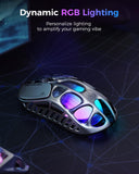 GravaStar Mercury X Pro Wireless Gaming Mouse, Come with 8K Dongle – 32,000 DPI PAW 3950 Sensor, 8,000Hz Polling Rate