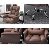 Gaming Chair Accent Chairs Computer Desk Chair, Office Chairs Home High Backrest Swivel Chair Desk Chairs with Wheels, Desk Chair Ergonomic College Dormitory Gaming Chair (Color : Gray A)