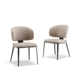 HaufChox Dining Chairs Modern High Backrest Comfortable, Fashion