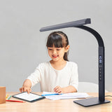 Aumotop Adjustable LED Desk Lamp with Timer, Sturdy Design (US Plug)