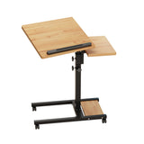 TigerDad Mobile Adjustable Height Laptop Stand PC Computer Portable Notebook Swivel Laptop Desk