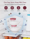 Momcozy Wearable Breast Pump M9, Hospital Grade Medical App-Controlled Hands-Free Electric Breast Pump Silver Gray 2 Count