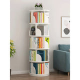DDYYDS Rotating Bookshelf 360 Degree Bookcase Home Floor Shelf Multi-Layer Student Picture Book