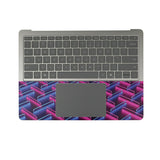 Phone Skin Compatible with Microsoft Surface Laptop 13.8" 8th Edition (2026) - Neon Diamond - Premium 3M Vinyl Protective Wrap Decal Cover - Easy to Apply | Crafted in the USA by MightySkins