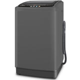 Nictemaw Portable Washing Machine, 20Lbs Capacity Washer Machine, 2.8Cu.ft Washer and Dryer Combo with Drain Pump, LED Display, 10 Programs & 8 Water Levels Laundry Machine, Slow-Close Glass Lid