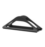 Centric Vertical Laptop Stand for Desks in Matte Black, Upright Adjustable Holder to Dock Apple MacBook Stand
