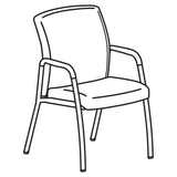 HON Ignition 4-Leg Guest Chair HON