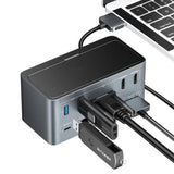 WODHAZNC 14-in-1 C Docking Station PC Computer Accessories Extensor Hub Laptop Type-C SD/TF Slot