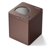 TOPZEE Electric Composter:3L Kitchen Compost Bin Countertop Indoor Odorless, Kitchen Composter Auto-Cleaning, Turns Waste into Natural Fertilizer with a Single Button, Dark Brown