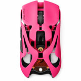 Angry miao AM Infinity Mouse .97 Wireless Gaming Mouse 47g Ultra-Light PAW3950 Sensor, 8K Dual Polling Rate 30,000 DPI, Claw & Fingertip Grip Optimized, 1.2s Hot-Swap Fast Charge, Tri-Mode Mouse Pink