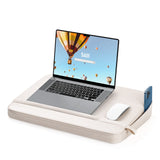SAIJI Laptop Lap Desk with Pillow Cushion, Ultra Lightweight Laptop Tray