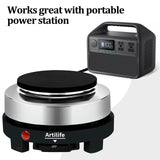 500W Small Hot Plate Mini Hot Plate, 500w Small Electric Hot Plate | 110V Artilife