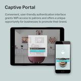 TP-Link AC1200 Wireless Gigabit Access Point Desktop Wi-Fi Bridge MU-MIMO & Beamforming Supports Multi-SSID/Client/Range Extender Mode 4 Fixed Antennas Passive PoE Powered (TL-WA1201) TP-Link