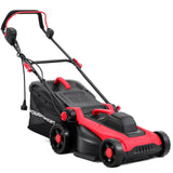 PowerSmart Corded Electric Lawn Mower 14-Inch 12.5AMP with Adjustable Handle Height, 6 Cutting Heights from 1" to 3" & 10-Gallon Collection Bag 2026 Version