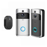 FMDARJXWHCP Smart Video V5 Doorbell Camera Wireless WiFi Phone Bell Intercom(V5 White Add Chime)