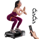 TISSCARE Vibration Plate Exercise Machine: TISSCARE Vibrating Plates for Weight Loss and Lymphatic Drainage, 400lbs Shake Plate Whole Body Workout