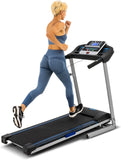 XTERRA Fitness TR260 Folding Smart Treadmill, 250 LB Weight Capacity, 2.25HP Motor, Multiple Levels of Incline, 12 Preset Programs, XTERRA+ Fitness App Included with Purchase