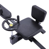 Leg Stretcher, 220LBS Hip Stretching Machine, Leg Stretching Split Machine, Heavy Duty Splits Trainer for Mothers Teenagers Fitness Dance at Home Stretching Angle 180° Black MuChaIOAK