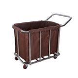 Stainless Steel Hotel Housekeeping Trolley - Room Service Cart