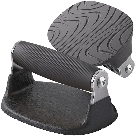 BeneLabel Push Up Bars, Pushup Stands, Anti-Slip Soft Plastic Push Up Handles, Bottom Anti-Slip Pad, Stainless Steel Support Frame, Strength Training Equipment, Perfect for Floor Workout Exercise BeneLabel