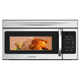 30" Over the Range Microwave Oven, ThermoMate 1.7 Cu. Ft. Capacity Microwave Over the Stove with One Touch, 1000 Cooking Watts, 300 CFM, 10 Power Levels, LED Lighting, Stainless Steel