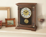 Seiko Baron Mantel Chime Clock,Brown