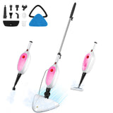 Steam Mop & Detachable Handheld Steamer 2-in-1 Design, 20s Fast Heat-Up, 16FT Power Cord, 10-in-1 Multi-Purpose Steam Cleaner for Hardwood Floors/Carpet/Tile/Grout/Window/Stove for Deep Home Cleaning