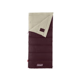 Coleman Autumn Glen 50°F Sleeping Bag, Lightweight Sleeping Bag with No-Snag Zipper & Storage Stuff Sack, Machine Washable for Easy Cleaning, Great for Camping, Sleepovers, & Guests