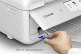 Canon PIXMA TS9521C All-in-One Wireless Crafting Photo Inkjet Printer, White - Print Scan Copy - 4.3" Touchscreen