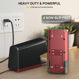 Aurbuex Heavy Duty Electric Pencil Sharpener S280, 3s Fast Sharpening, Dual Cutter Design, Zinc Alloy Blade for 12,000+ Sharpening, Auto Start/Stop