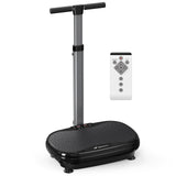 MERACH Vibration Plate Exercise Machine, Vibration Plate for Lymphatic Drainage Weight Loss, Vibrating Plate Exercise Machine with Handrails
