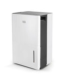 BLACK+DECKER 22-Pint Portable Dehumidifier, Dehumidifier for Home up to 1500 Sq. Ft. Coverage, For Basement and Medium to Large Spaces, Removable Bucket and Drain Hose Included, BD22MWSA, White