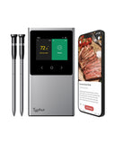 Typhur Sync WiFi Wireless Meat Thermometer Digital, 2 Probes, Smart Base, LCD Display, Unlimited Range, Bluetooth 5.4, Improved Stability, NIST-Certified Accuracy