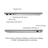 HP 17 Laptop, 17.3" FHD Display, 8GB DDR5 RAM, 512GB SSD, AMD Ryzen 5 Processor(Beats i7-1165G7, Up to 4.3GHz), Windows 11 Pro, Alpacatec Accessories, Silver, Video Editing Laptop