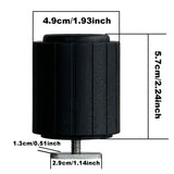 2 Pack Fishing Rod Holder with Track Mount (2Pack Extender Rod Holder with Rail) HiUmi