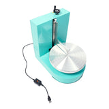 ZzuaofxuuY 110-220V Electric Cake Decorating Machine, 200W Cream Coating Spreading Smooth Machine Semi Automatic Cream Butter Coating Machine Surface Scraper, 60-320RPM for 4-12 inch Cakes (Green)