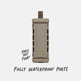 Turtlebox Ranger: Loud! Outdoor Portable Bluetooth 5.4 Speaker | Rugged, Waterproof, Ultra-Portable | Plays to 105db, Deep Bass, Shockproof, Unlimited Pairing for Full Stereo Experience, Tan