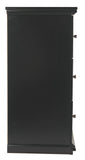 Signature Design by Ashley Maribel Classic 6 Drawer Dresser, Black