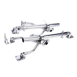 (Pair of) Marine Grade Stainless Steel Fishing Outrigger Rod Holder Mirror Polish Adjustable Pole Boat Hardware(Small-a Pair)